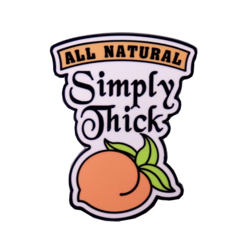 Image of All Natural Simply ... Enamel Pins Funny Lapel Pin Brooch Clothing Backpack Badges Fashion Accessories Gift