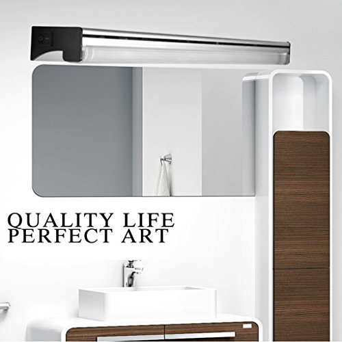 Lampe de miroir de bain LED moderne avec interrupteur intégré pour éclairage mural - 3