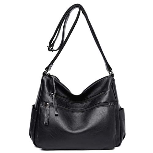 Sac à main de grande capacité au fini cuir souple et finitions minimalistes