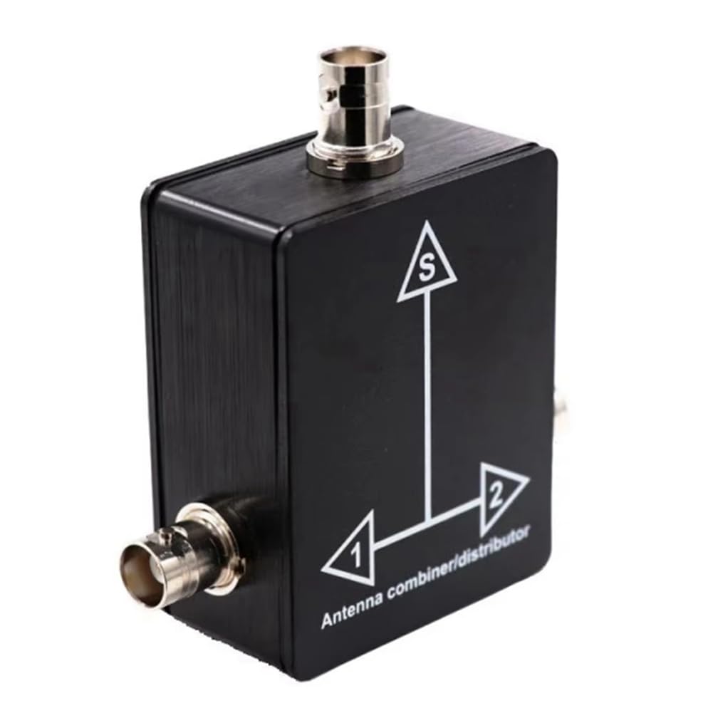 Asignación de Antenas: Divide la Señal de 1 A 2 para la Distribución de Antenas/Combinador/Distribuidor de Micrófonos Inalámbricos.