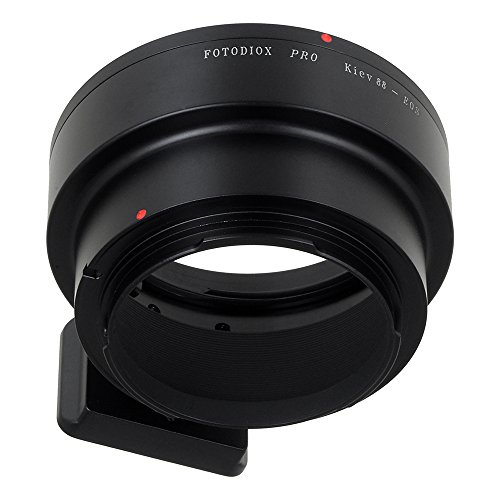 Image of Fotodiox Pro Lens Mount Adapter - Kiev 88 Lens to Canon EOS (EF, EF-S) Camera System (Such as 7D, 60D, 5D Mark III and More)