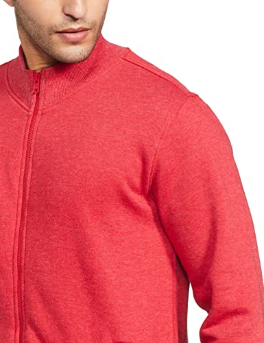 Image of Amazon Brand - Symbol Women's Men's Cotton Blend High Neck Fleece Sweatshirt (Available in Plus Sizes)
