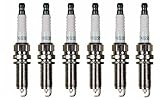 Set of 6 Iridium Platinum Long Life Spark Plug Compatible with Nissan Altima Quest EX35 EX37