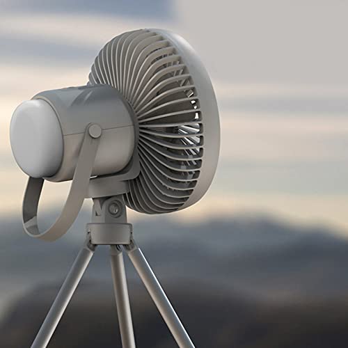 Linterna para acampar recargable con ventilador de techo y luz nocturna 2