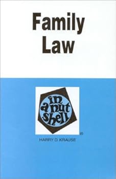 Paperback Family Law in a Nutshell (3rd ed) (Nutshell Series) Book
