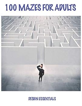Paperback 100 Mazes for Adults Book