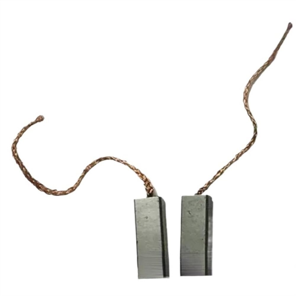 ApuaVireo&Co 10 piezas de repuesto for escobillas carbón motor eléctrico (tamaños: 4 x 5 mm, 6,3 12, 9, 25 mm)(9X16X18mm)