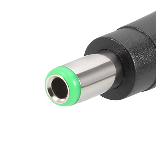 Conector adaptador uxcell 5.5x2.1mm hembra a 6.3x3.0mm macho x5 miniatura 3