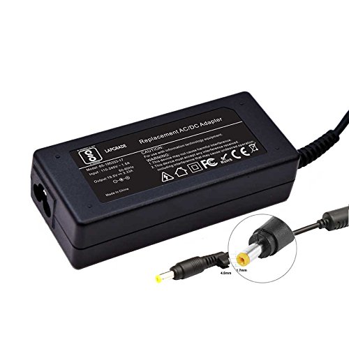 LAPGRADE 19.5V 3.33A Adapter Charger for HP Envy 4 Sleekbook Envy 6 Sleekbook Series (Without Power Cable)