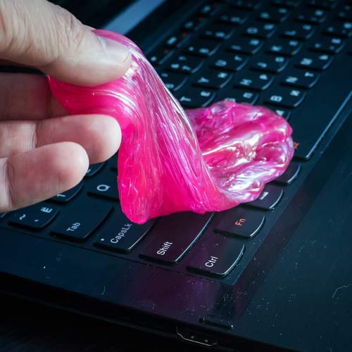 Pâte Nettoyante TRIXES – Anti-Poussière Pour Claviers, Écrans, Voiture – Réutilisable Et Biodégradable – Parfum Lavande - 6