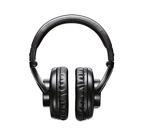 Image of Shure SRH440 Professional Studio Headphones, Enhanced Frequency Response and Extended Range for Home and Studio Recording, with Detachable Coiled Cable, Carrying Bag and 1 /4 inch Adapter (SRH440)