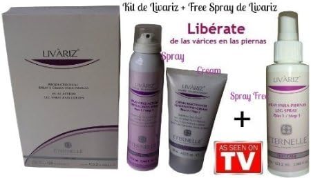 Kit + Free Spray Anti-Varices By Eternelle Pharma