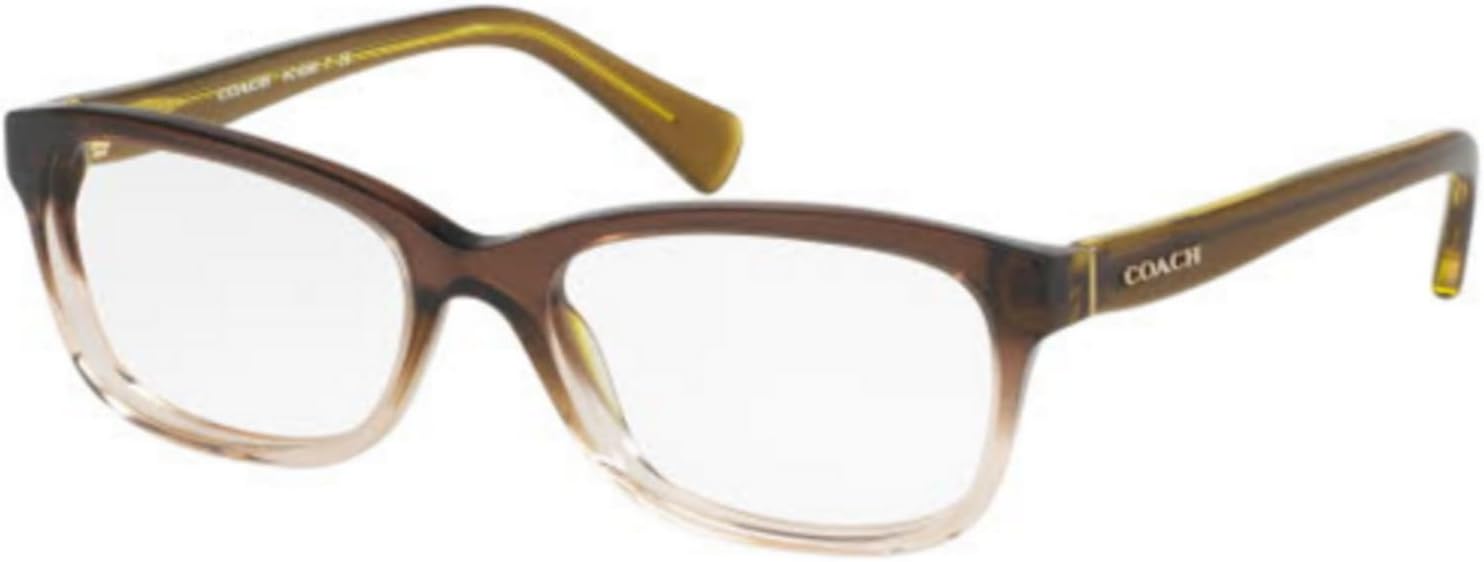 Coach womens Hc6089 Rectangular Prescription Eyewear Frames