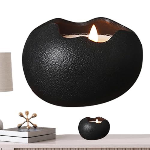 Lindos candelabros, titulares de lámparas de té decorativas - Candeladores fragantes | Cerámica en forma de huevo Cierras para decoraciones centros de mesa de cumpleaños Fiesta de Pascua para decoraci
