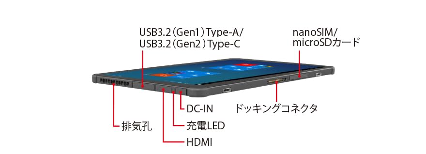 Amazon.co.jp: 【整備済み品】富士通 ARROWS Tab Q7310 タブレット