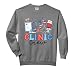 Retro Clinic Crew American Flag Fireworks Nurse 4th Of July Comfort Colors Adult Sweatshirt