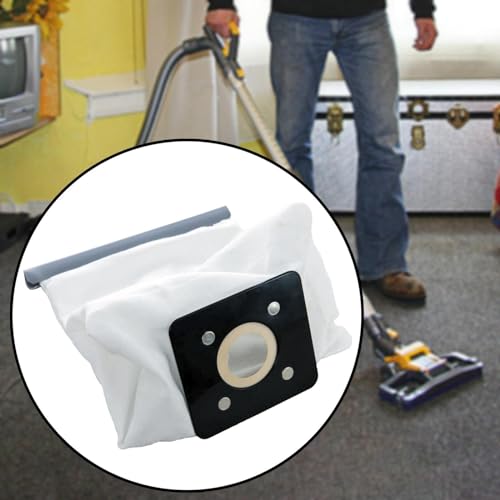Image of Vacuum Cleaner Cloth Bag Convenient Practical for Household Hotel Apartments White | 1 Piece Vacuum Cleaner Dust Bag