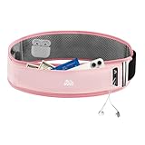 Confortable à porter : ceinture de course fabriquée en matériau doux de qualité supérieure, légère, parfaite pour tout type d'activités sportives de plein air telles que la course, le jogging, la marche, la gym, le cyclisme, la randonnée, le shopping, les voyages, etc.