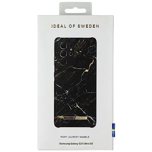 Coque iDeal Of Sweden S21 Ultra 5G aspect marbre chic