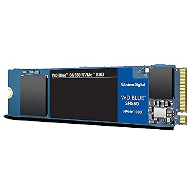 Western Digital SN550 high performance M.2 PCIe NVME SSD Blue