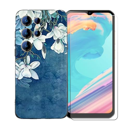 pGYDQQKJP[X Oukitel C1 Plus + KXXN[یtB Aȃ\tgVRP[XیTPUJo[̃P[XJo[ p (6.52") - LLM40