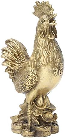 Hilitand Rooster Statue Brass Feng Shui Decoration Meaning Health Wealth Good Luck