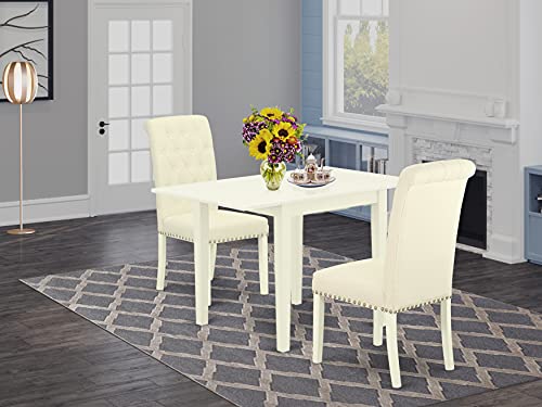 East West Furniture 1NDBR3-LWH-02, Holz, 1nd br3-lwh-02 Cover