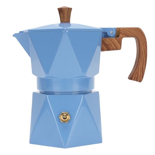Cafetera italiana de aluminio anodizado 2 tazas 2400 cc miniatura 6