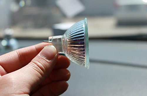 Ctkcom Mr11 12 Volt 10 Watt Halogen Light Bulbs,30 Degree Beam Spread Precision Halogen Reflector Fiber Optic Light Bulb With Glass Cover,6 Pack #TOP3