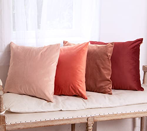 Tayis Set di 4 Federe Cuscini Divano 45x45 cm