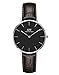 Produktbild Daniel Wellington Petite York Uhr Damen, 32mm Leder Silber Damen Uhr