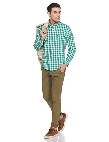 Image of United Colors of Benetton Men's Cotton Slim Fit Shirt