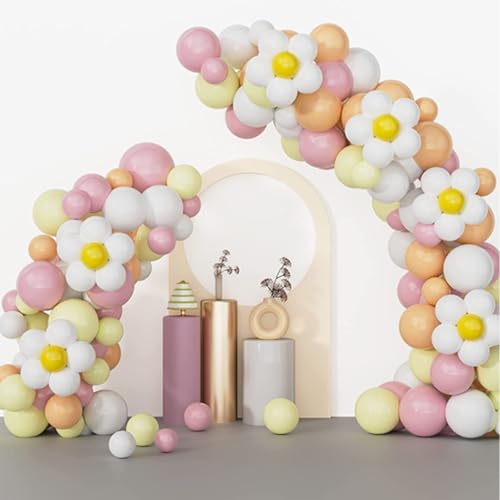 Balloon Arch Stand Kit with Water Fillable Base, 8.2FT & 5FT Flexible Balloon Arch Frame for Birthday, Wedding, Baby Shower, Graduation Party Decorations, Reusable DIY Balloon Backdrop Stand by Kaucytue - Used condition - Image 5