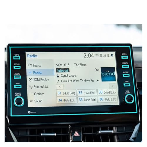 Film protection écran voiture Camry 2021 2022 protection premium
