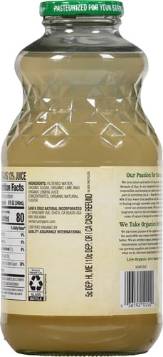 Santa Cruz Organic Limeade Juice, 32 fl oz (Pack of 1) - Thumbnail 5