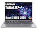 Lenovo ThinkBook 16 Gen 7 Business Laptop (16" FHD+ Anti-Glare, AMD Ryzen 5 7533HS (> i7-1255U), 16GB DDR5 RAM, 512GB SSD), Fingerprint Reader, Webcam, Ethernet, Wi-Fi 6, Win 11 Pro w/ Copilot, Grey