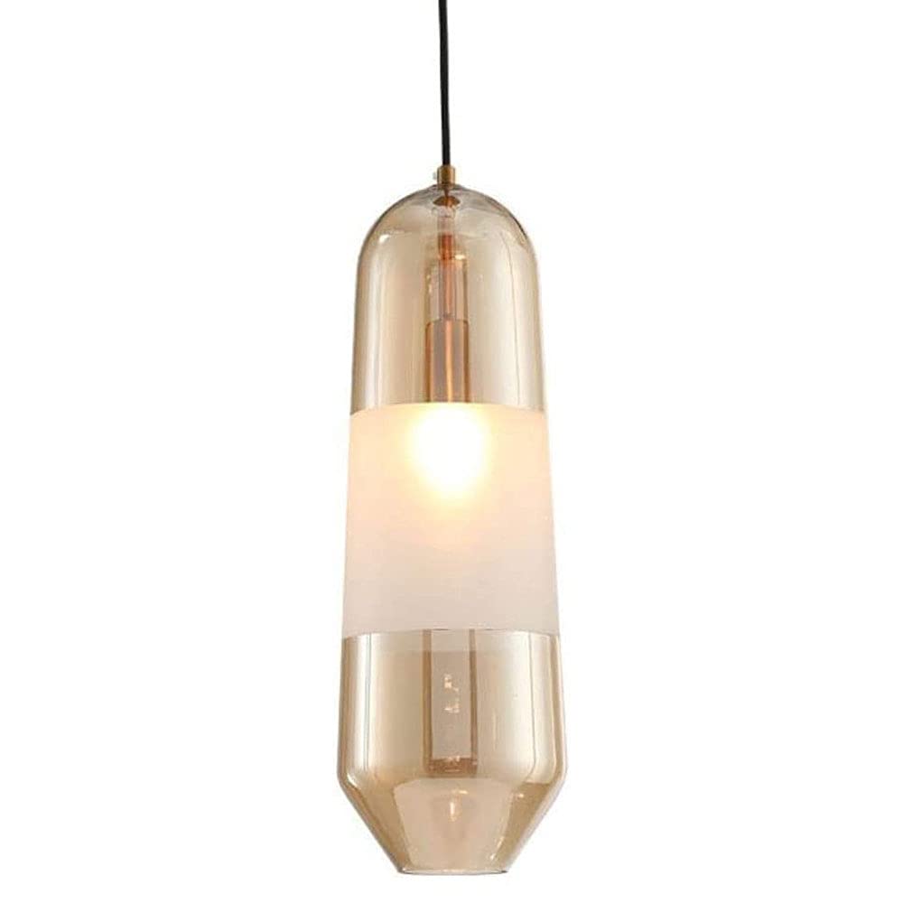 Lámpara colgante de cristal de lujo creativo, iluminación elegante E27 para hostelería
