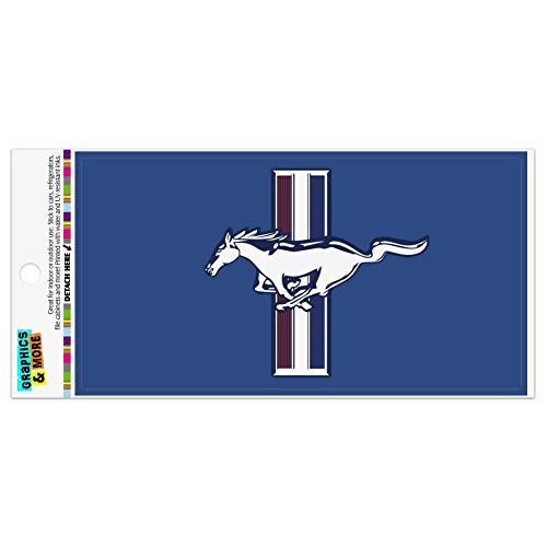 Ford Mustang Logo Automotive Car Refrigerator Locker Vinyl Magnet