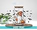 Ghost Halloween Uv Dtf, 16oz Glass Cup Tumbler Wrap, Halloween Party Decorations, Pumpkin and Bats Libby Wrap, Spooky Uv Dtf Transfer, DIY Crafts Mug Transfer