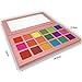 FindinBeauty Matte Eyeshadow Palette, 18 Bright Colors Highly Pigmented Makeup Eye Shadow - Professional Vegan Long lasting No Shimmer Silky Powder Rainbow Shades Cosmetics Set(Colorful) …