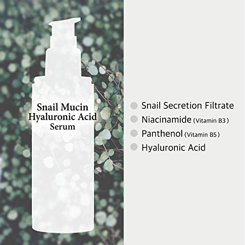 83% Snail Repair Intensive Facial Serum With Vitamin B3 2% + B5 - Morning Recovery + Remedy Skin Repair + Helps To Repair Damaged Tissue + Protects Skin From Free Radicals, 4 Fl Oz (120Ml) #TOP3