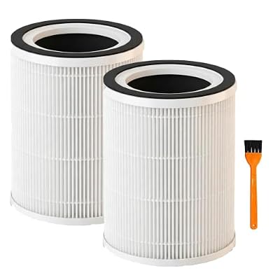 Replacement filter for Afloia KILO, KILOPLUS, KILOPRO, MIRO, MIRO PRO and MORENTO MR-Kilo, Kalo Air Purifier Filter - 2-Pack