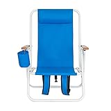 Ynredee Folding Beach Chair,Foldable Outdoor Camping Chair,Portable High Strength Beach Chair with A