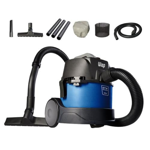 Aspirador de Pó e Água Compacto WAP GTW BAGLESS 1400W 6 Litros 160 mbar Soprador e Barril Portátil 127V