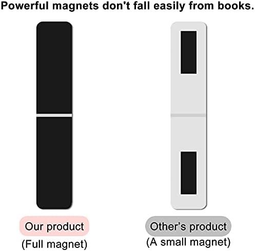 15 Pieces Bookmarks, Magnetic Bookmarks for Women, Page Markers for Students Teachers Reading (Floral Style)
