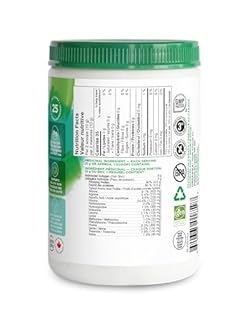 Organika Canadian-Made Marine Collagen Powder- Wild-Caught from North Atlantic- Supports Hair, Nail, Skin Health, Pure Hydrolyzed Form, Tasteless - 250g