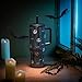Zak Designs Disney Tim Burton's The Nightmare Before Christmas Sutton Travel Tumbler for On the Go, 30oz Stainless Steel with Vacuum Insulation and Silicone Straw for Cold Drinks (Jack Skellington)