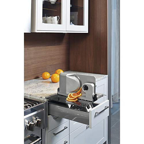 Ritter 545 000 Allesschneider, Metall, 19,5 x 38,5 x 7,9 cm, Silber – Bild 7