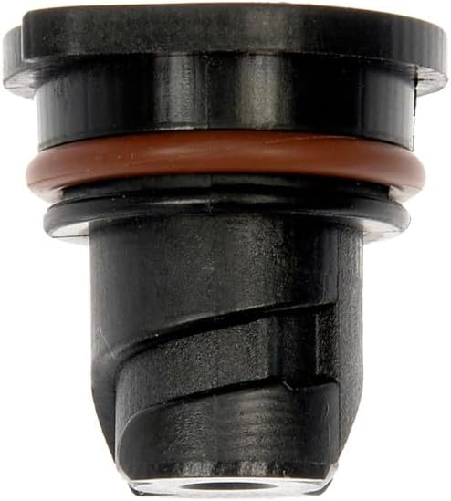 KarParts360 For Cadillac XT6 2021 22 23 24 2025 Engine Oil Drain Plugs | 5 Pieces | Plastic | Black | Square Head Drive Type | Conventional Drain Method | O-Ring Gasket Type | For 12713651, 55498782