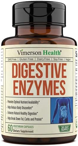 Digestive Enzymes with Probiotics - Advanced Multi Enzyme Supplement for Better Digestion & Nutrient Absorption. Helps Promote Regularity, Alleviate Occasional Digestive Discomfort & Boost Metabolism